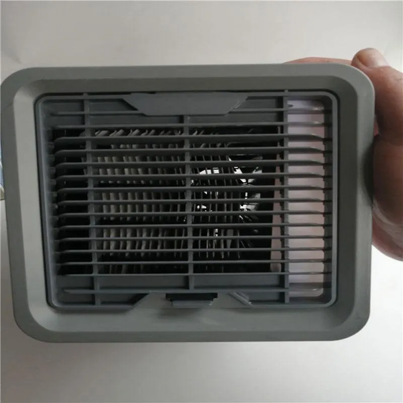 Portable Air Cooler Fan Mini USB Air Conditioner 7 Colors Light Desktop Air Cooling Fan Humidifier Purifier