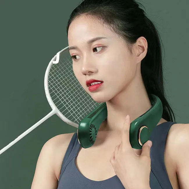 Portable Bladeless Rechargeable Hanging Cooling Neck Fan