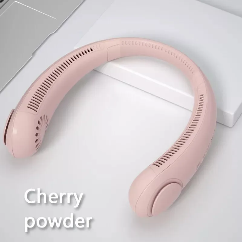 Portable Hanging Neck Fan with USB Charging