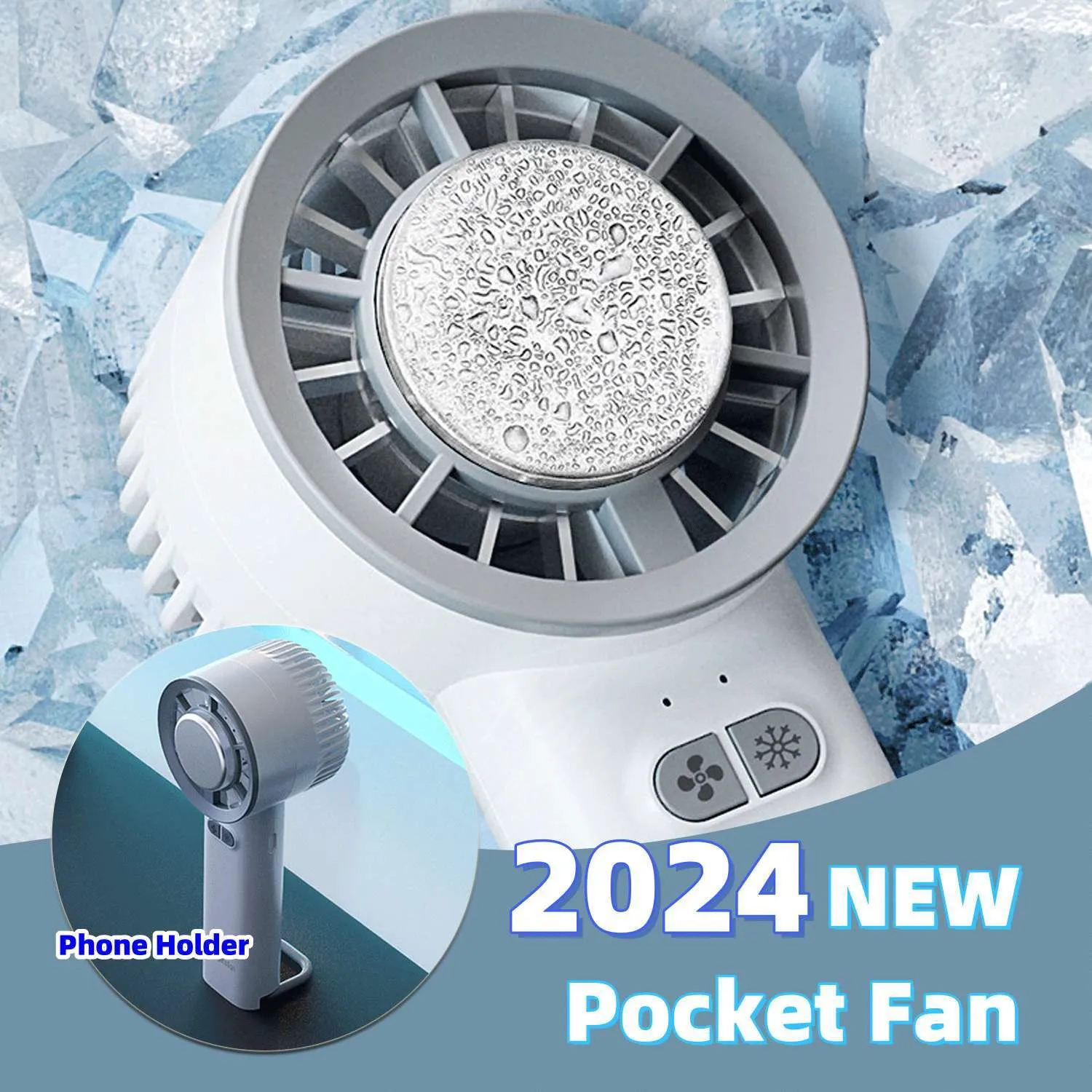 Portable Ice Blast Fan