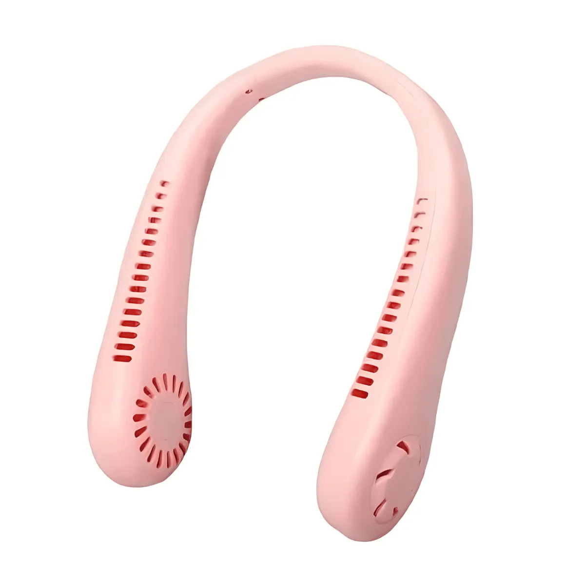 Portable Neck Fan – Lightweight Bladeless Design with Rechargeable Battery, 360° Cooling, and Three Adjustable Speeds for On-the-Go Comfort