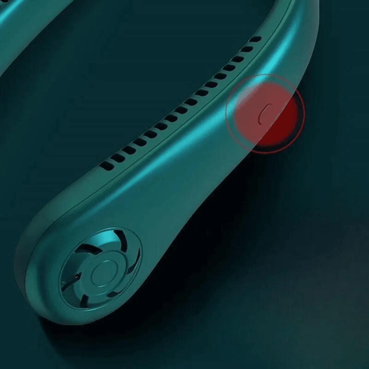 Portable Neck Fan – Lightweight Bladeless Design with Rechargeable Battery, 360° Cooling, and Three Adjustable Speeds for On-the-Go Comfort