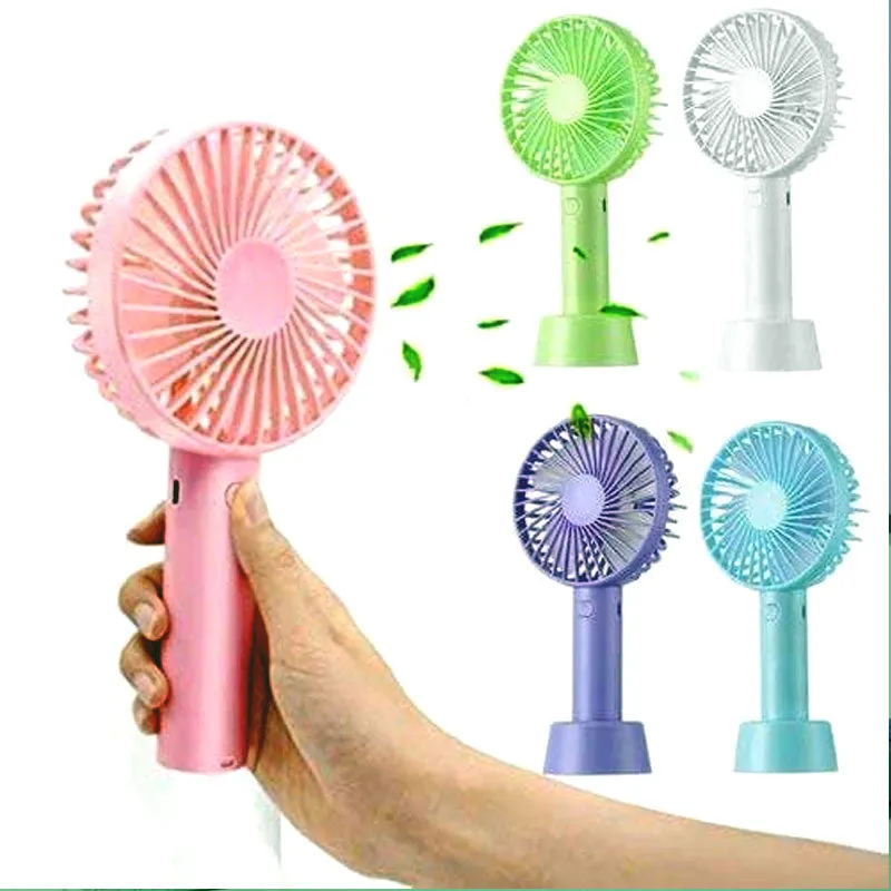 Portable USB Rechargeable Fan Mini Air Cooling Fan for Outdoor Travel