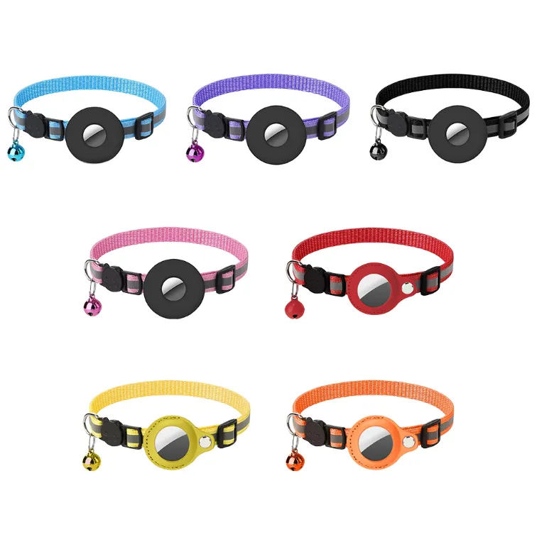 Positioning Cat Tracker Collar Waterproof Fashion Lightweight Reflective Cat GPS Tracker For Small Pets