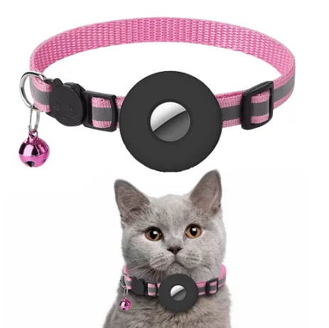 Positioning Cat Tracker Collar Waterproof Fashion Lightweight Reflective Cat GPS Tracker For Small Pets