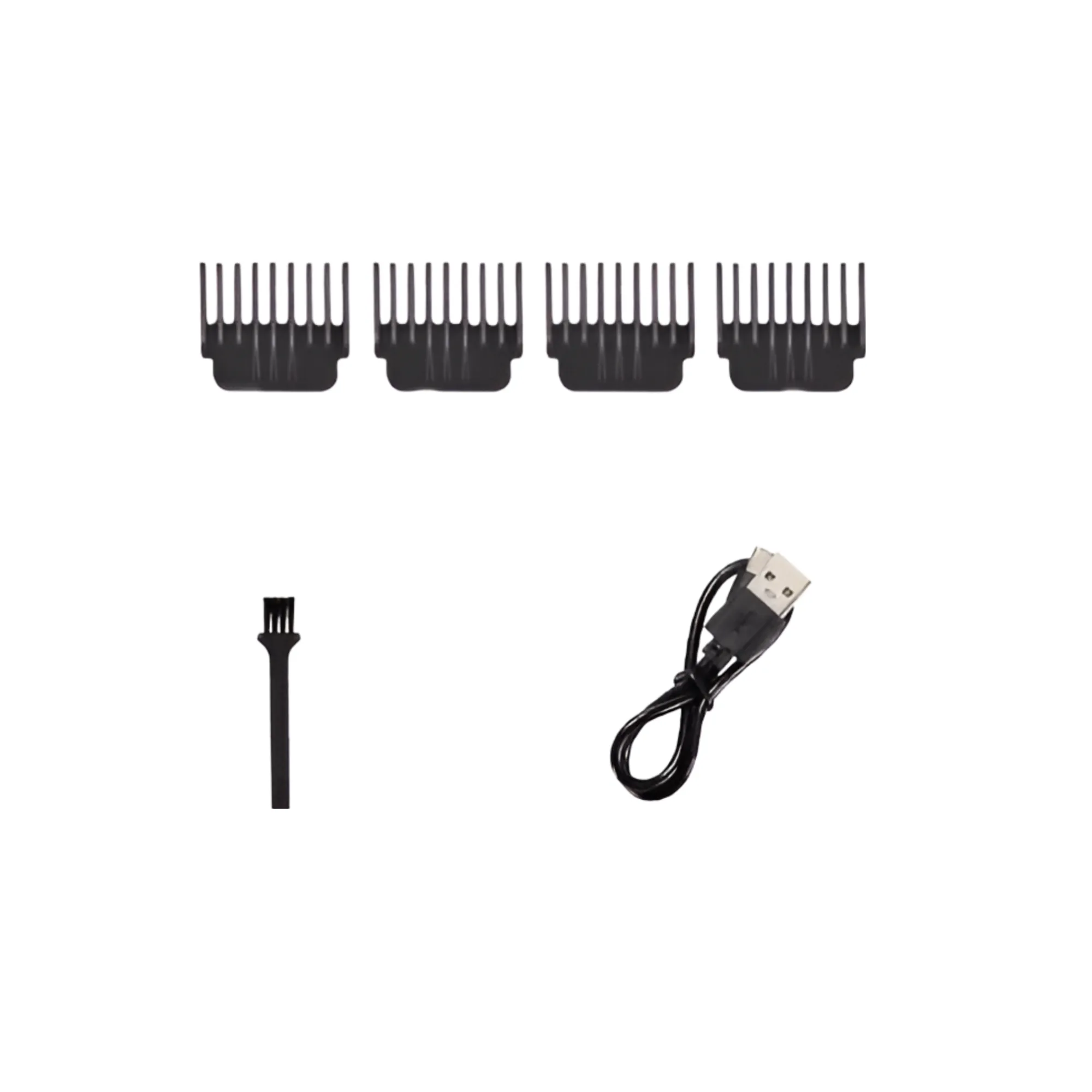 Professional Rechargeable Cordless Hair Clipper Touch Up Kit EF-41 BLACK