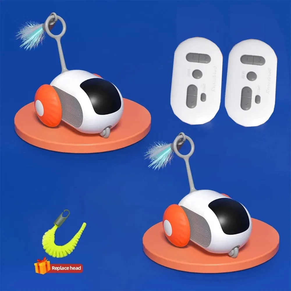 Remote Controlled Cat Toy Car - Automatic Moving Toy