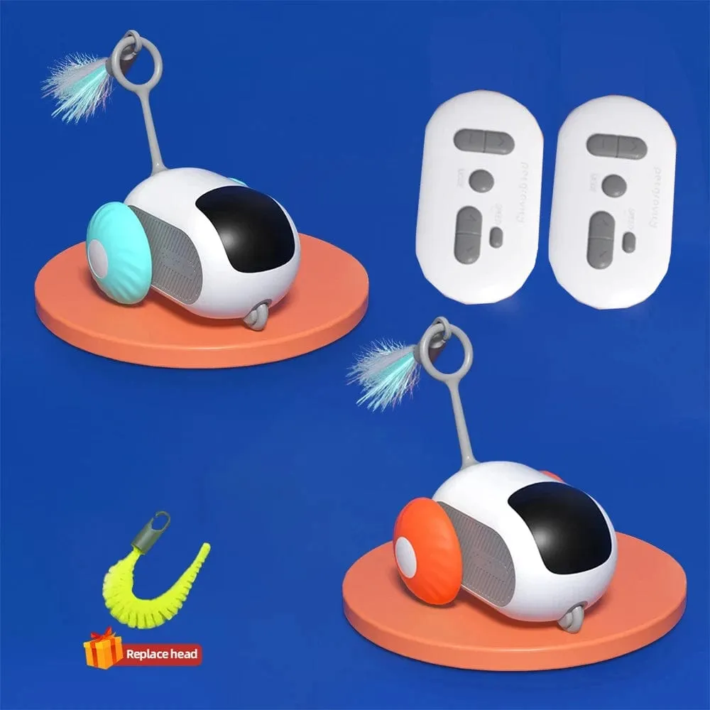 Remote Controlled Cat Toy Car - Automatic Moving Toy
