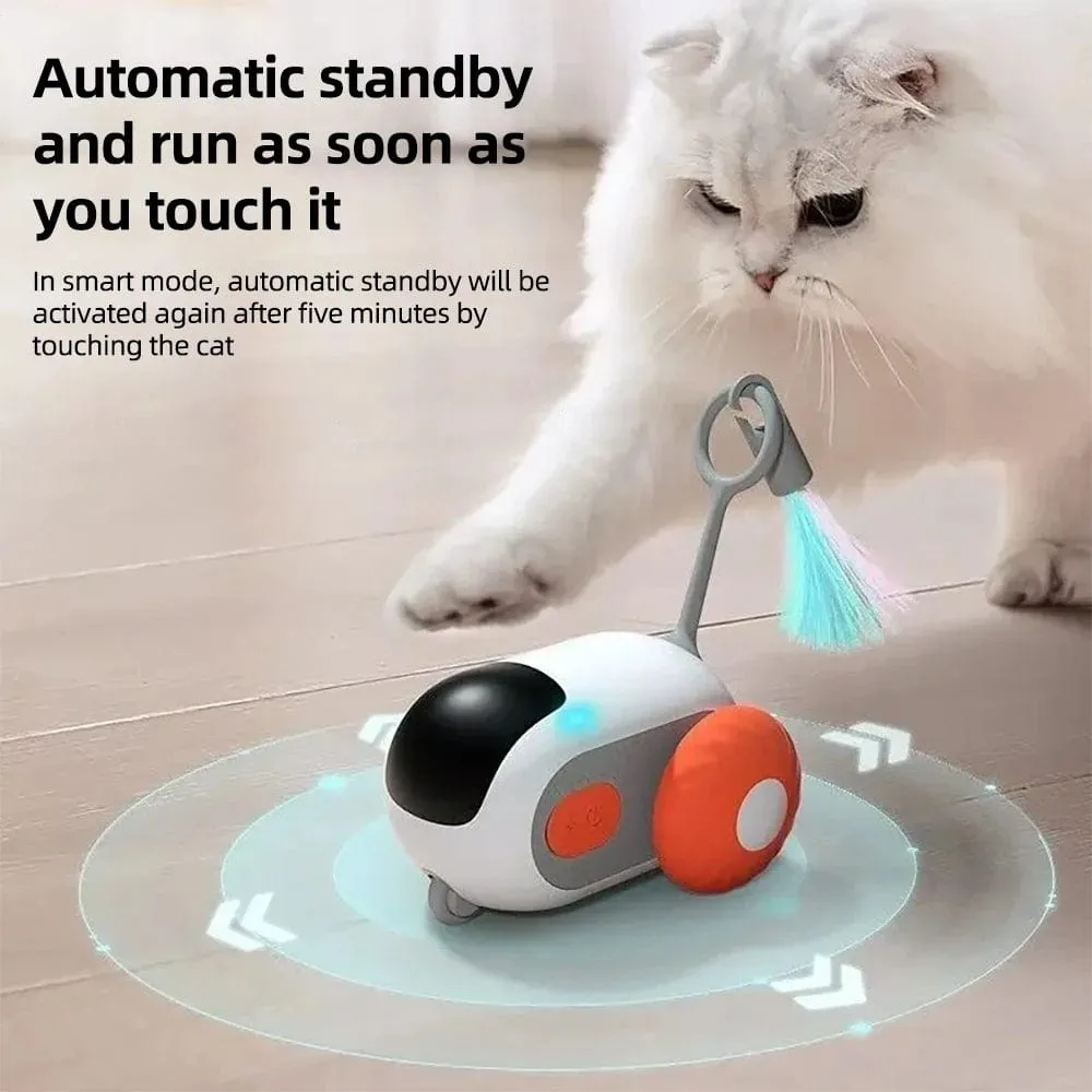 Remote Controlled Cat Toy Car - Automatic Moving Toy