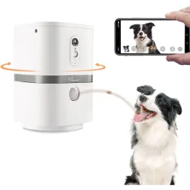 SKYMEE Smart Automatic Pet Feeder Food Dispenser for Cats & Dogs - 1080P Full HD Pet Camera Treat Dispenser with Night Vision and 2-Way Audio, Wi-Fi Enabled App for iPhone and Android