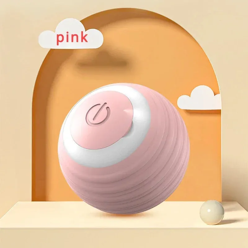 Smart 360° Rotating Cat & Dog Toy Ball