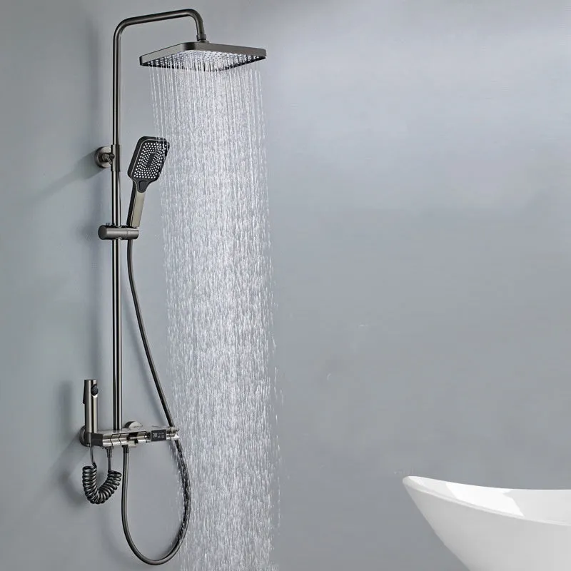 Smart Bathroom Digital Display Shower System