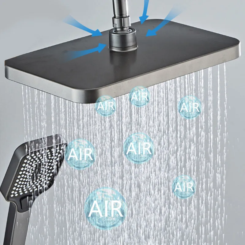 Smart Bathroom Digital Display Shower System