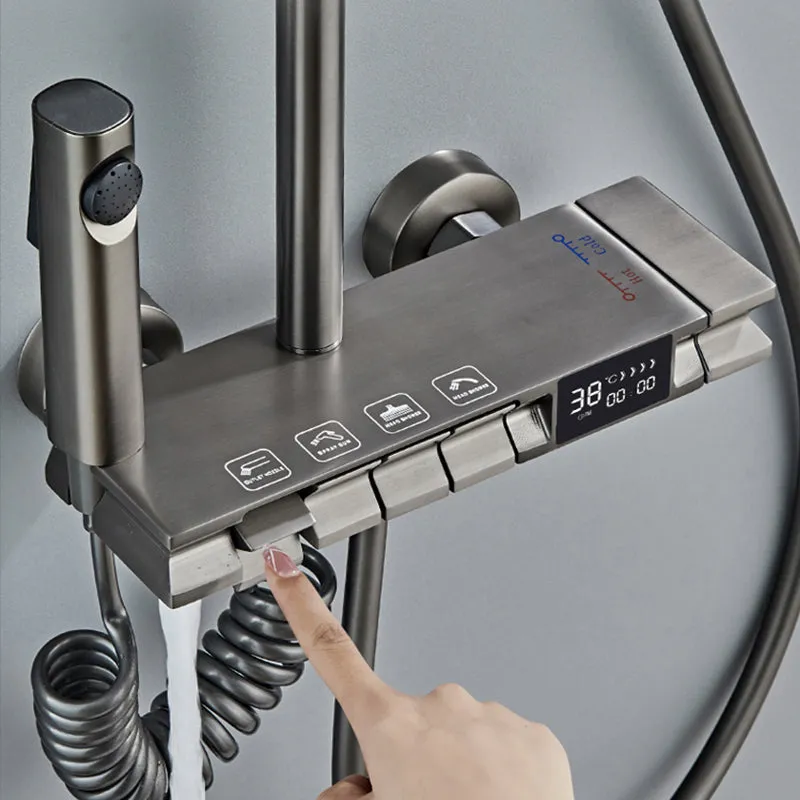 Smart Bathroom Digital Display Shower System