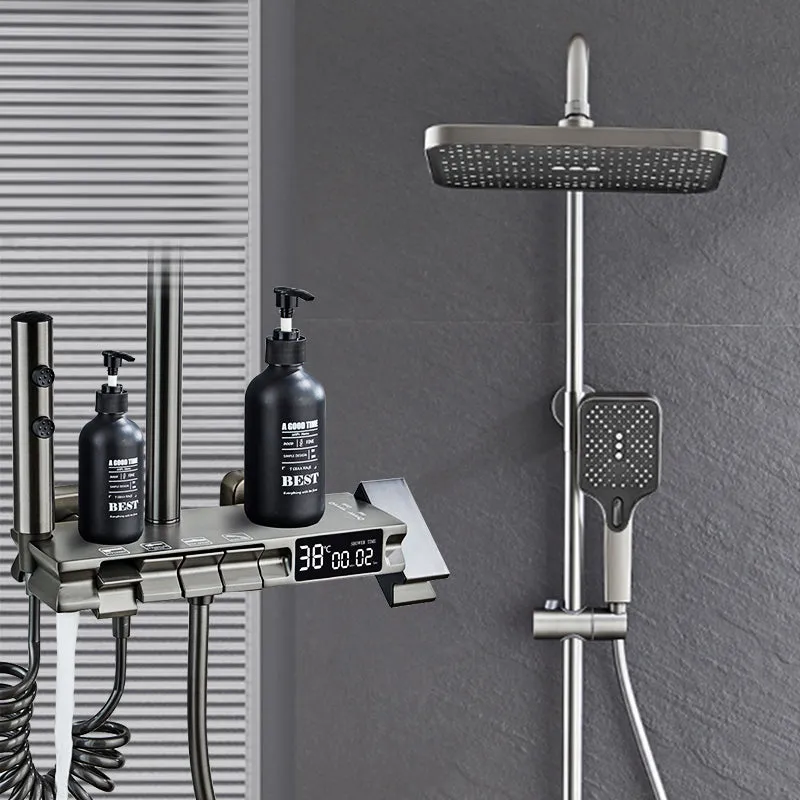 Smart Bathroom Digital Display Shower System
