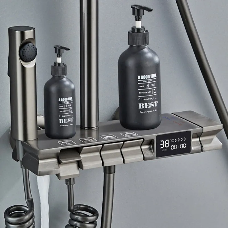 Smart Bathroom Digital Display Shower System