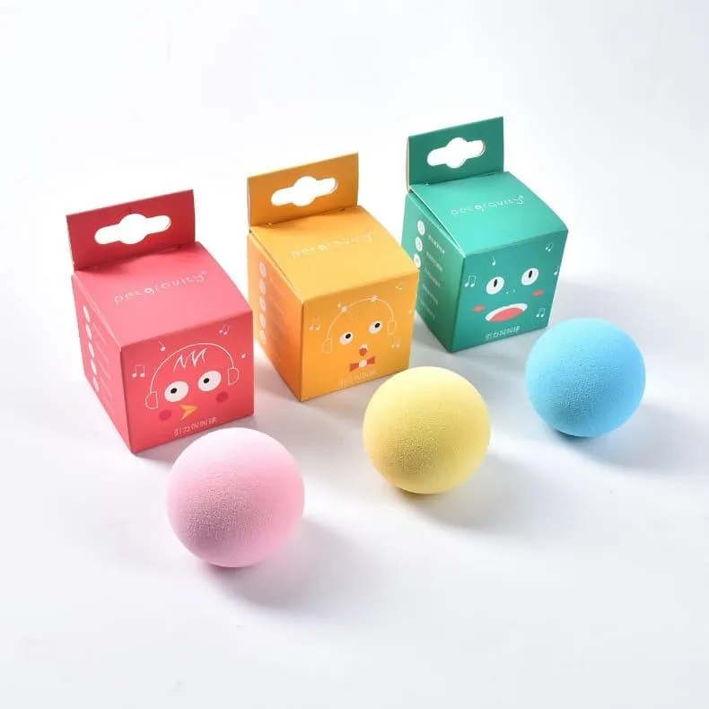 Smart Cat Toys Interactive Ball - Plush Electric Catnip Training Toy