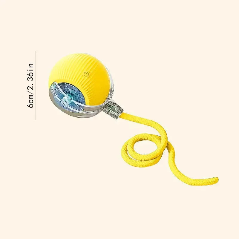 Smart Dog Toy Ball Electronic Interactive Pet Toy Moving Ball USB Automatic Moving Bouncing for Puppy Birthday Gift Cat Products