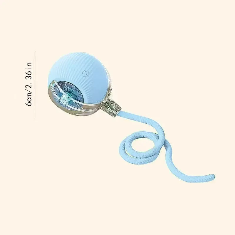Smart Dog Toy Ball Electronic Interactive Pet Toy Moving Ball USB Automatic Moving Bouncing for Puppy Birthday Gift Cat Products