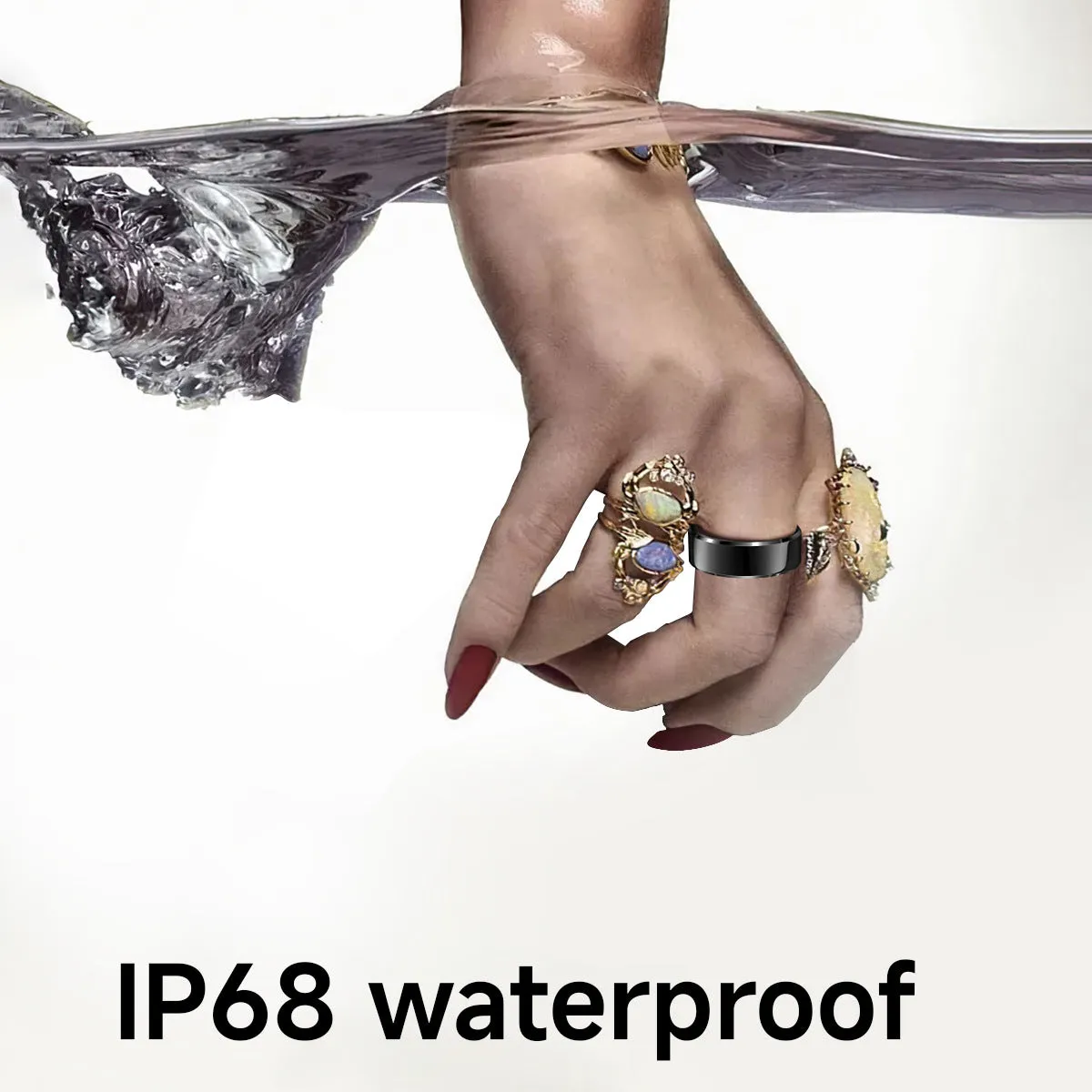 Smart Ring Health & Fitness Tracker