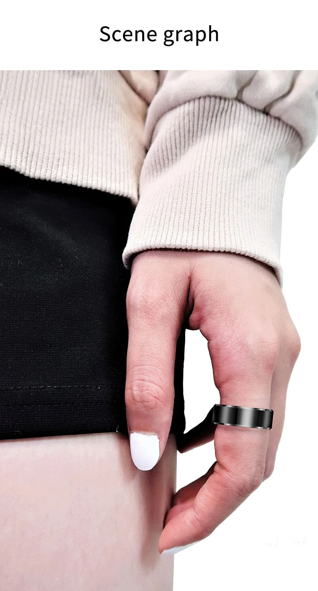 Smart Ring Health & Fitness Tracker