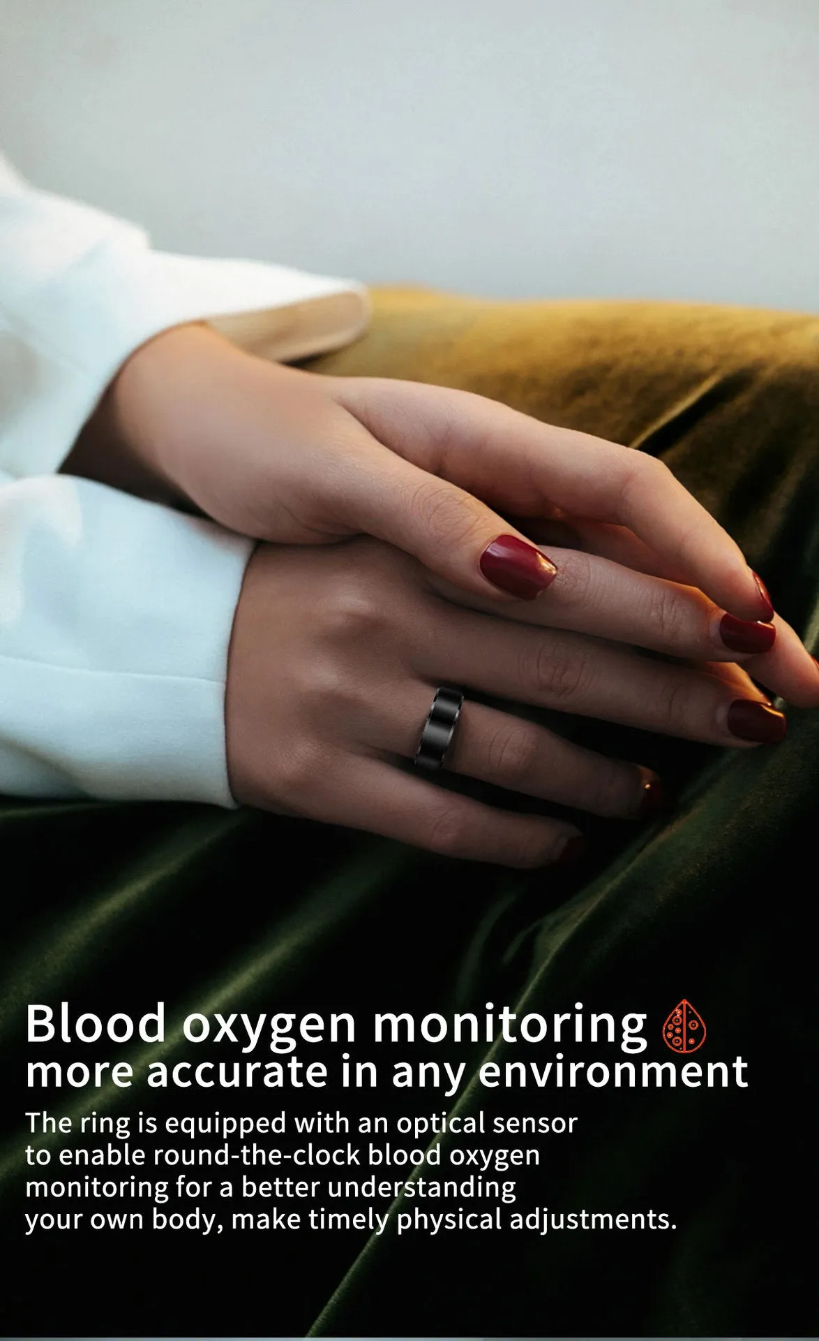 Smart Ring Health & Fitness Tracker