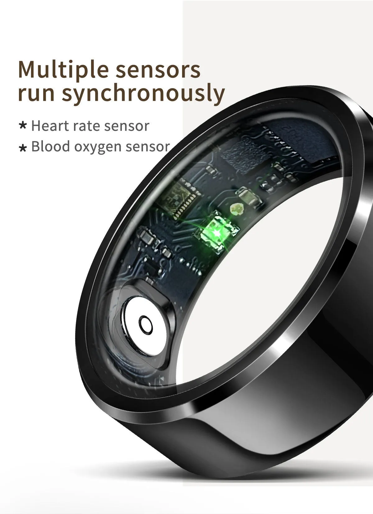 Smart Ring Health & Fitness Tracker