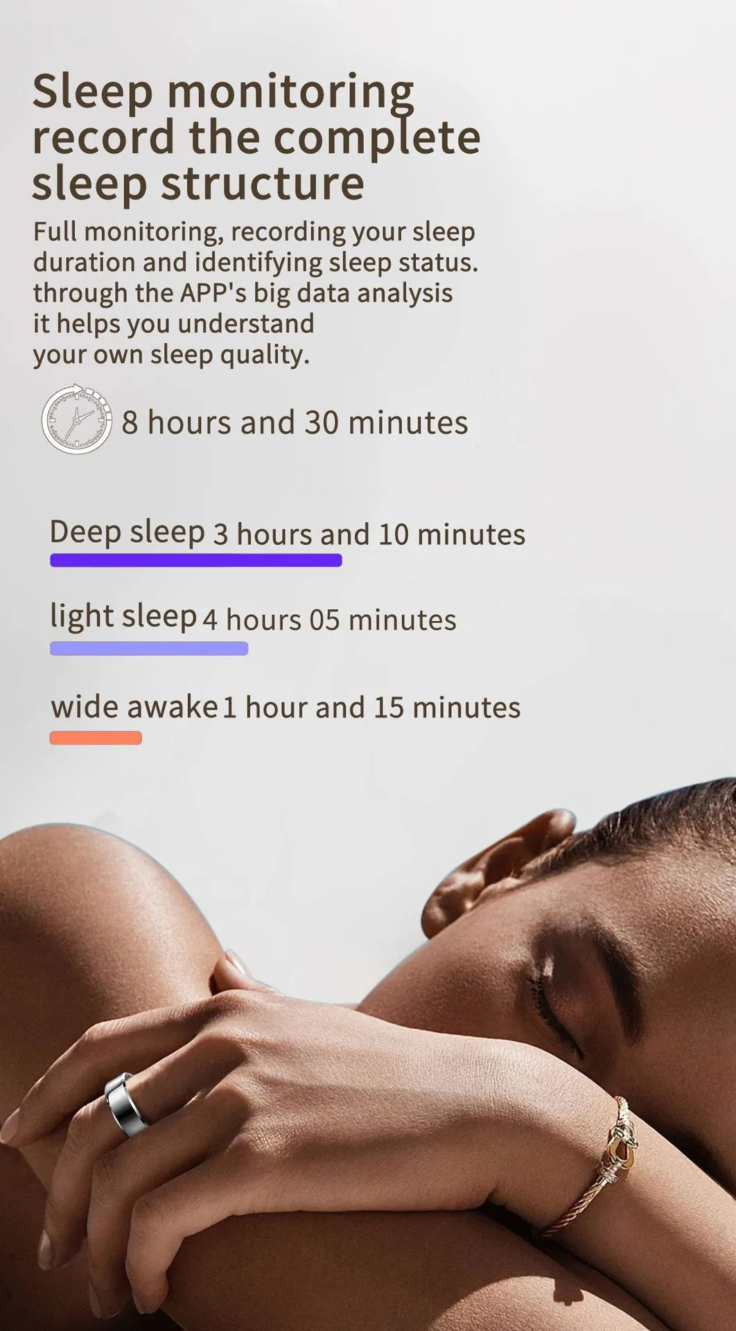 Smart Ring Health & Fitness Tracker