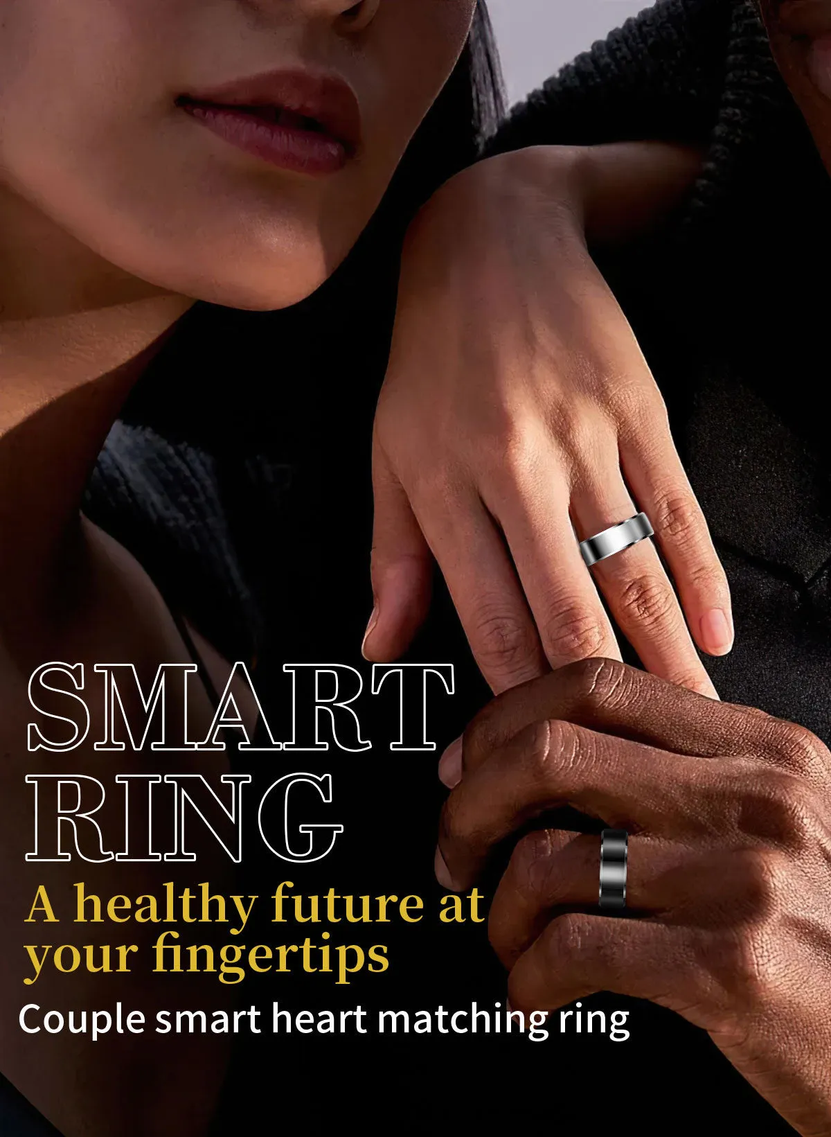 Smart Ring Health & Fitness Tracker
