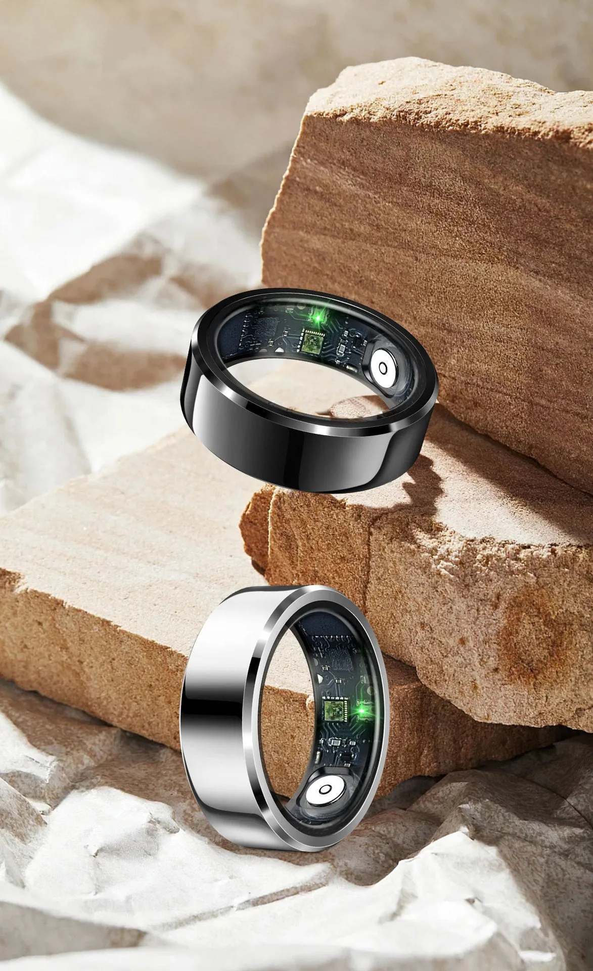 Smart Ring Health & Fitness Tracker