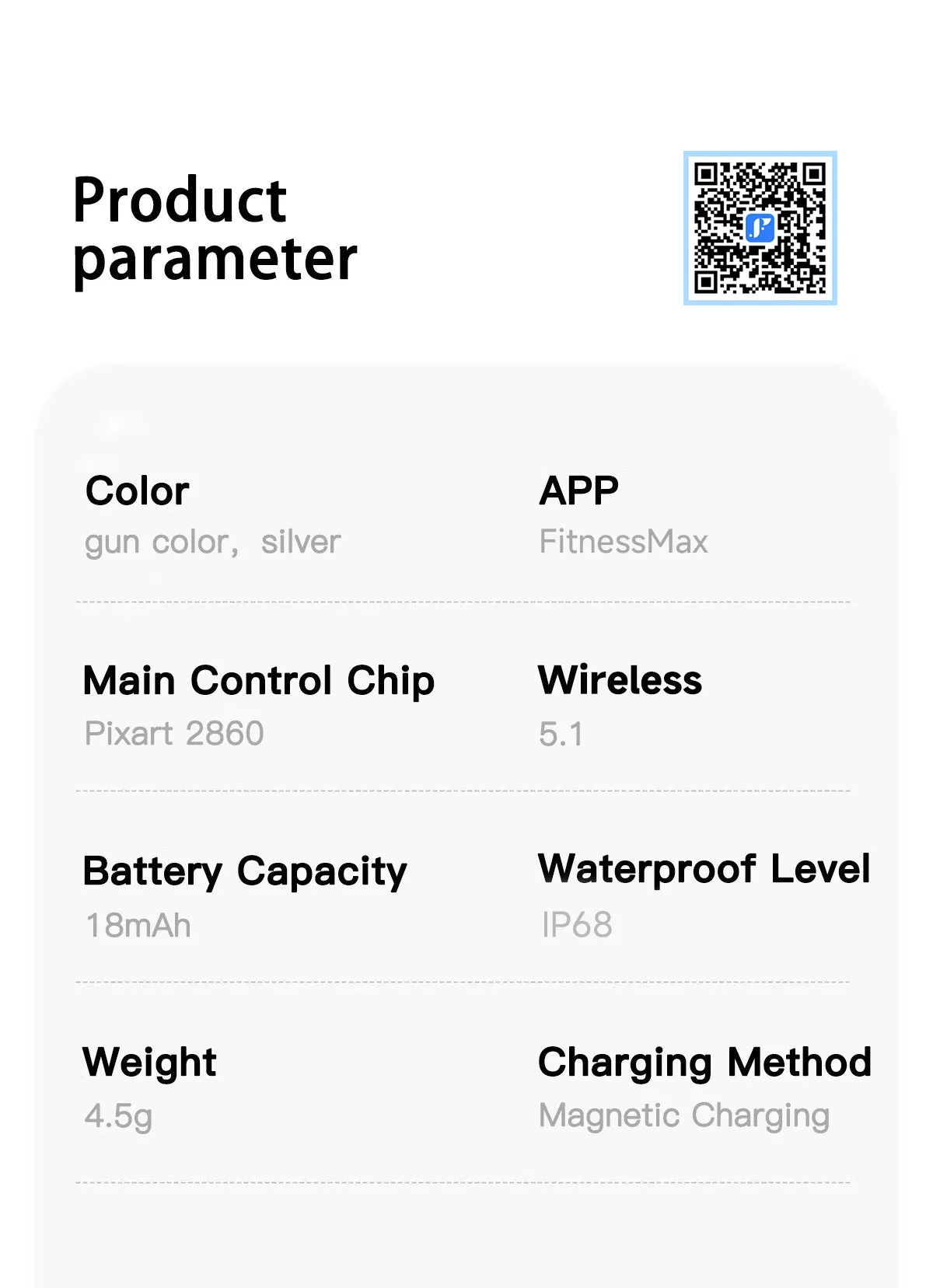 Smart Ring Health & Fitness Tracker