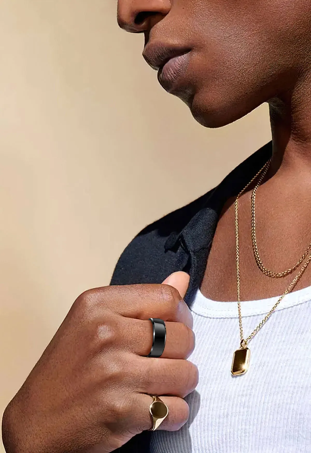 Smart Ring Health & Fitness Tracker