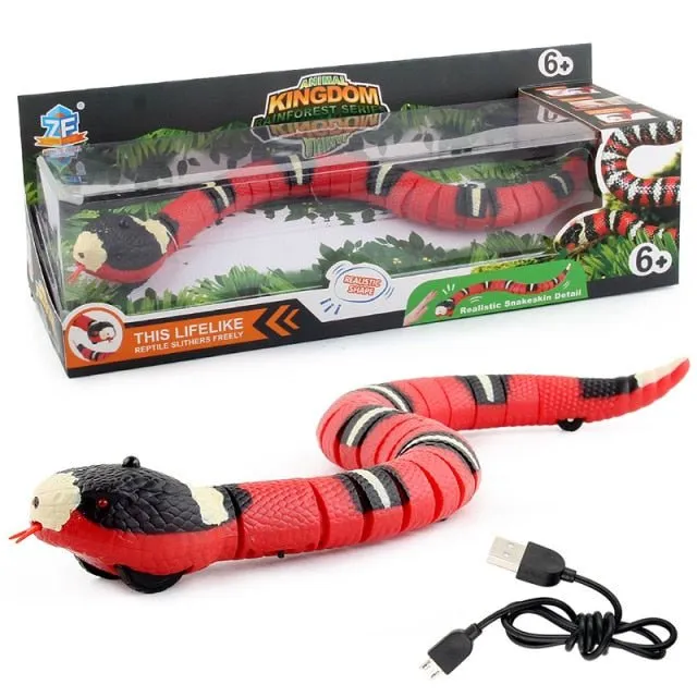 Smart Sensing Snake Interactive Cat Toy