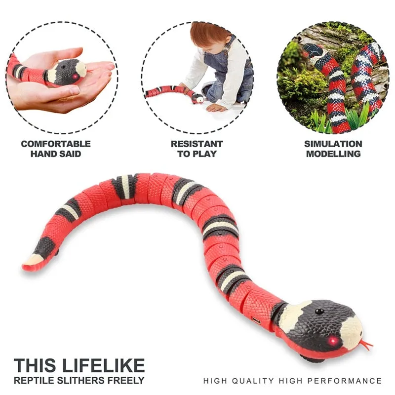 Smart Sensing Snake Interactive Cat Toy