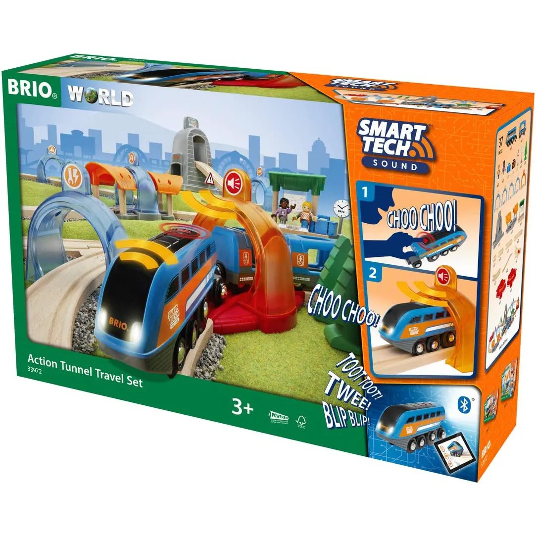 Smart Tech Sound Action Tunnel Train Set