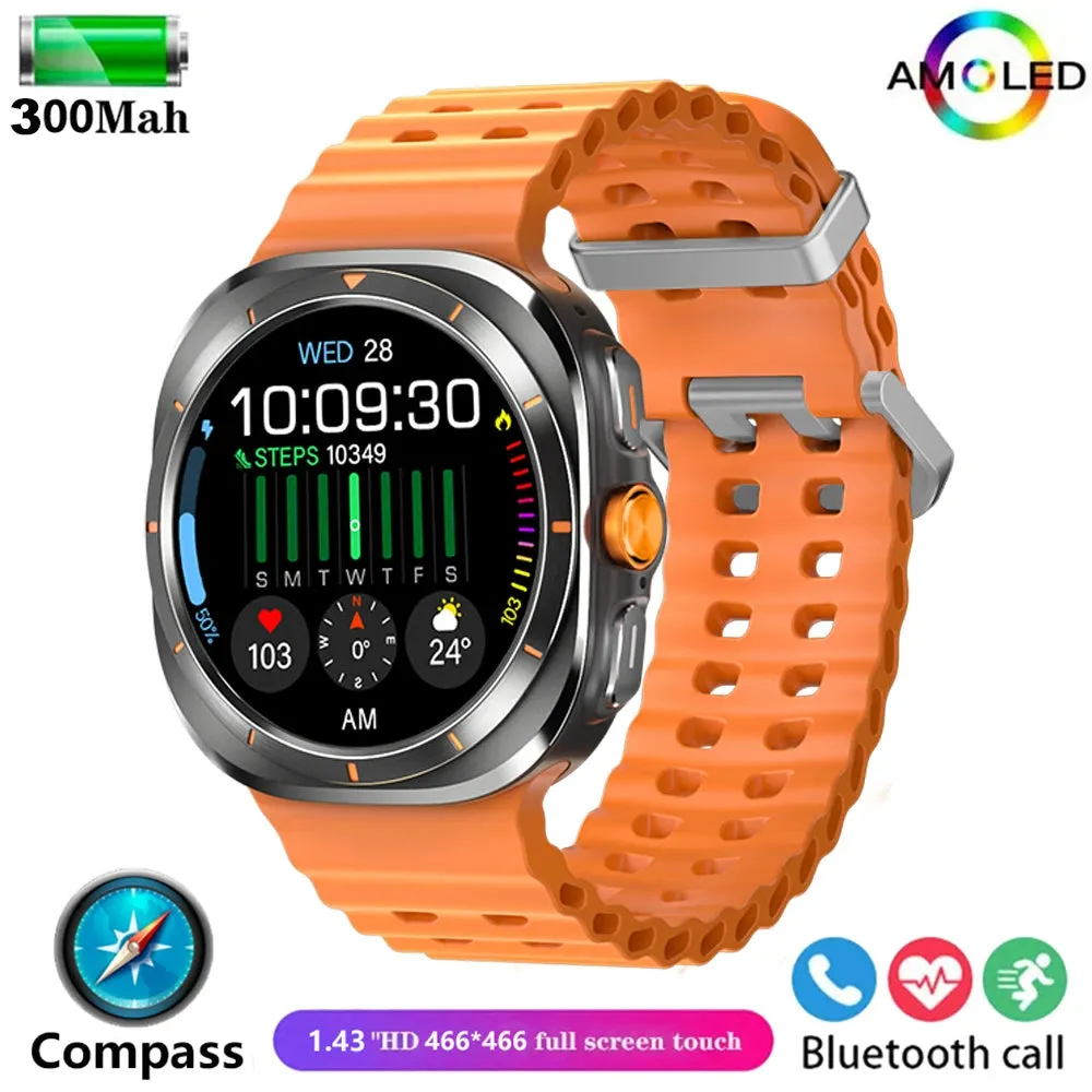 Smart Watch for Samsung Galaxy Watch Ultra 2, 49mm - Fitness Tracker with GPS, NFC, Health Monitoring, and Bluetooth Call for Men