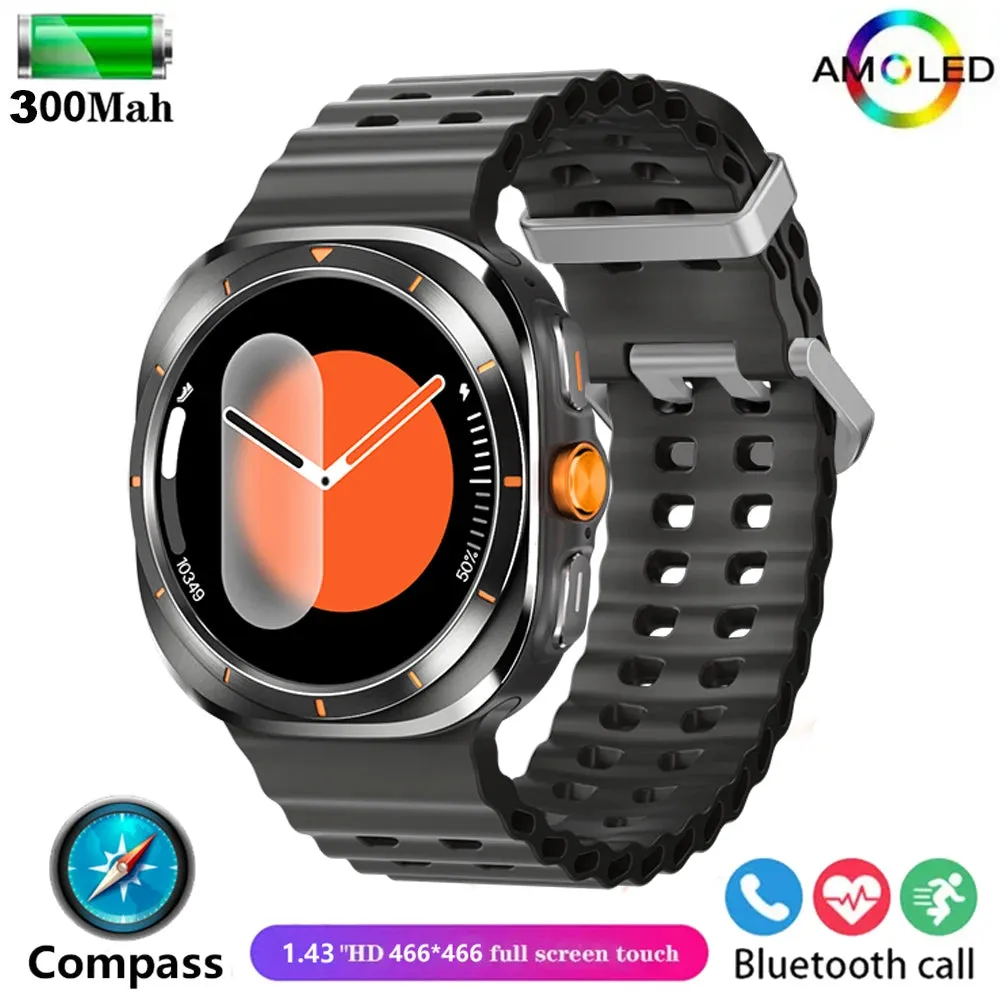 Smart Watch for Samsung Galaxy Watch Ultra 2, 49mm - Fitness Tracker with GPS, NFC, Health Monitoring, and Bluetooth Call for Men