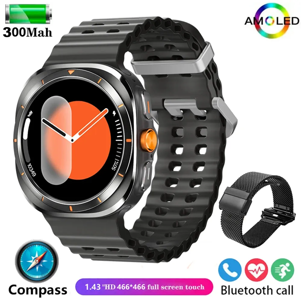 Smart Watch for Samsung Galaxy Watch Ultra 2, 49mm - Fitness Tracker with GPS, NFC, Health Monitoring, and Bluetooth Call for Men