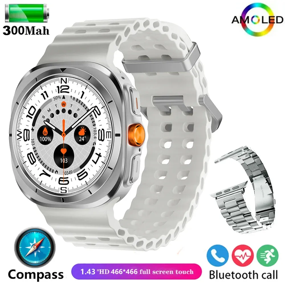 Smart Watch for Samsung Galaxy Watch Ultra 2, 49mm - Fitness Tracker with GPS, NFC, Health Monitoring, and Bluetooth Call for Men
