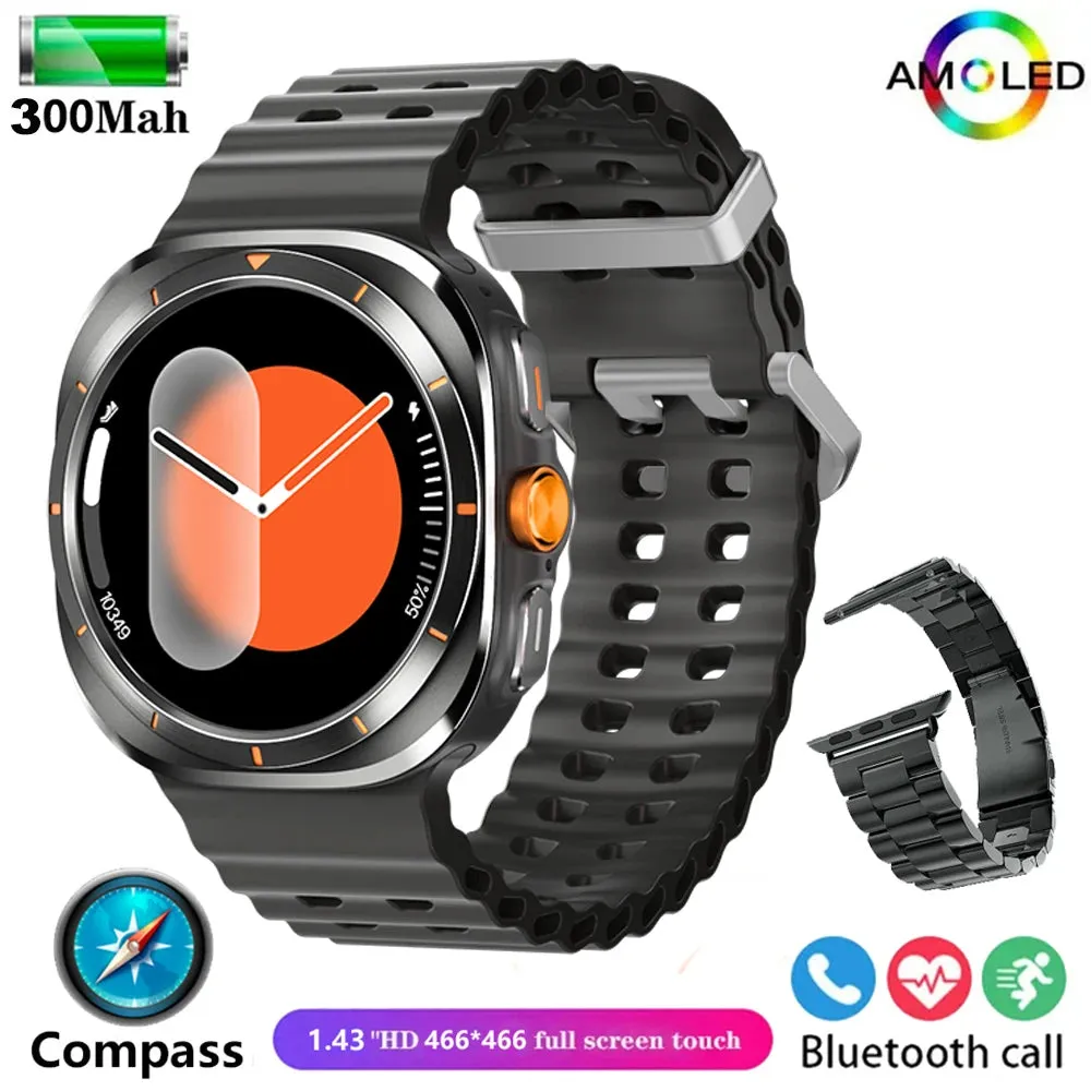 Smart Watch for Samsung Galaxy Watch Ultra 2, 49mm - Fitness Tracker with GPS, NFC, Health Monitoring, and Bluetooth Call for Men