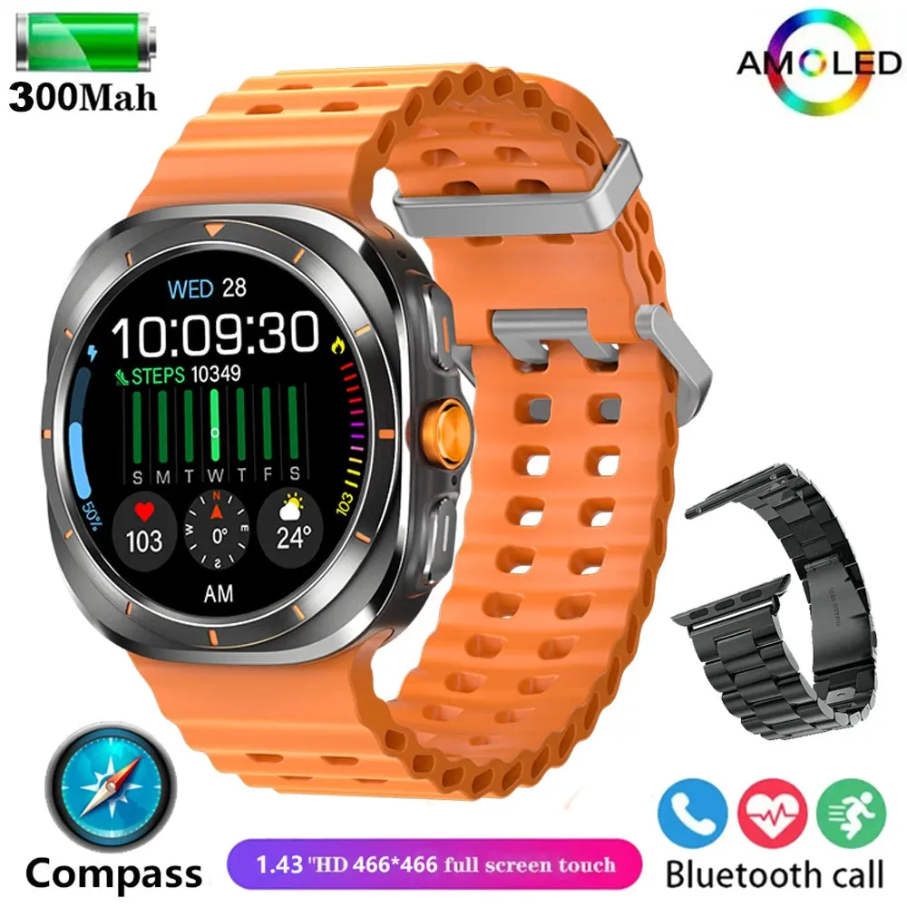 Smart Watch for Samsung Galaxy Watch Ultra 2, 49mm - Fitness Tracker with GPS, NFC, Health Monitoring, and Bluetooth Call for Men