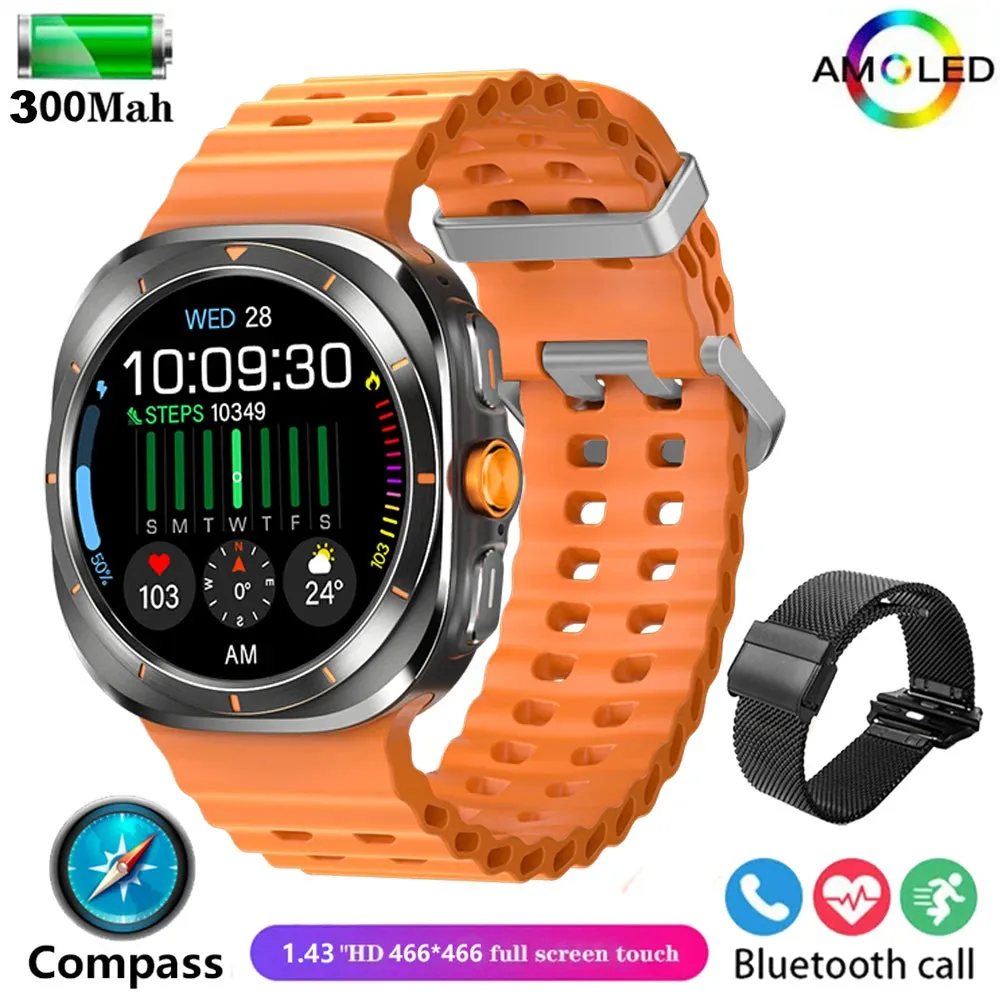 Smart Watch for Samsung Galaxy Watch Ultra 2, 49mm - Fitness Tracker with GPS, NFC, Health Monitoring, and Bluetooth Call for Men