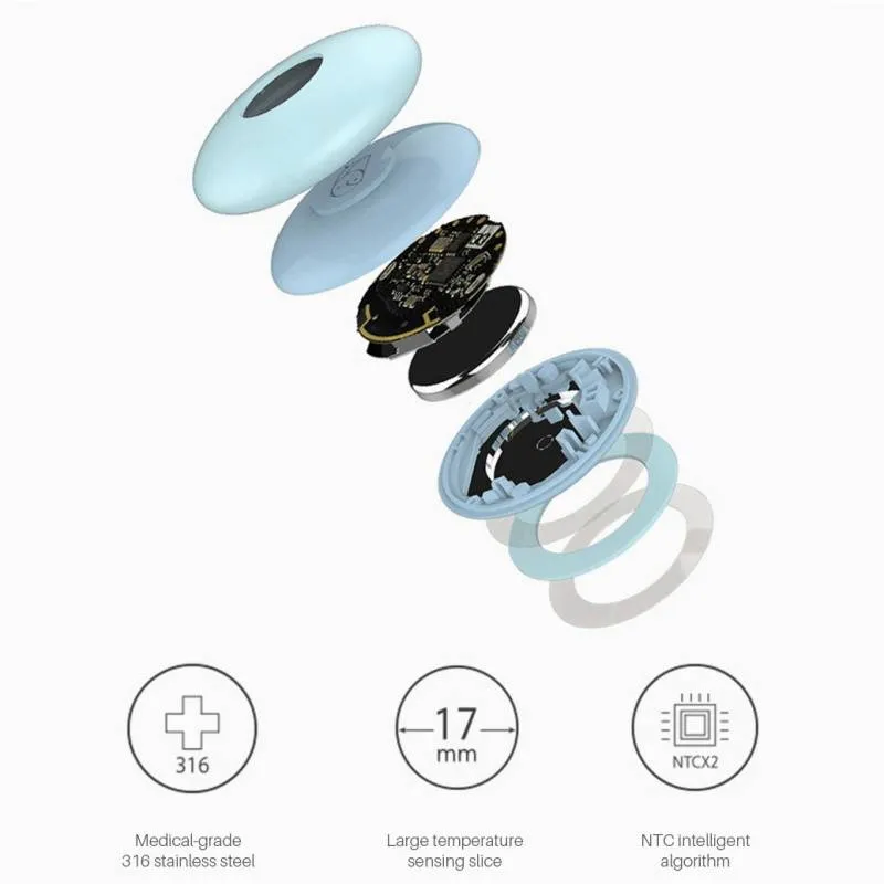 Smart Wearable Thermometer for Kids Body Temperature