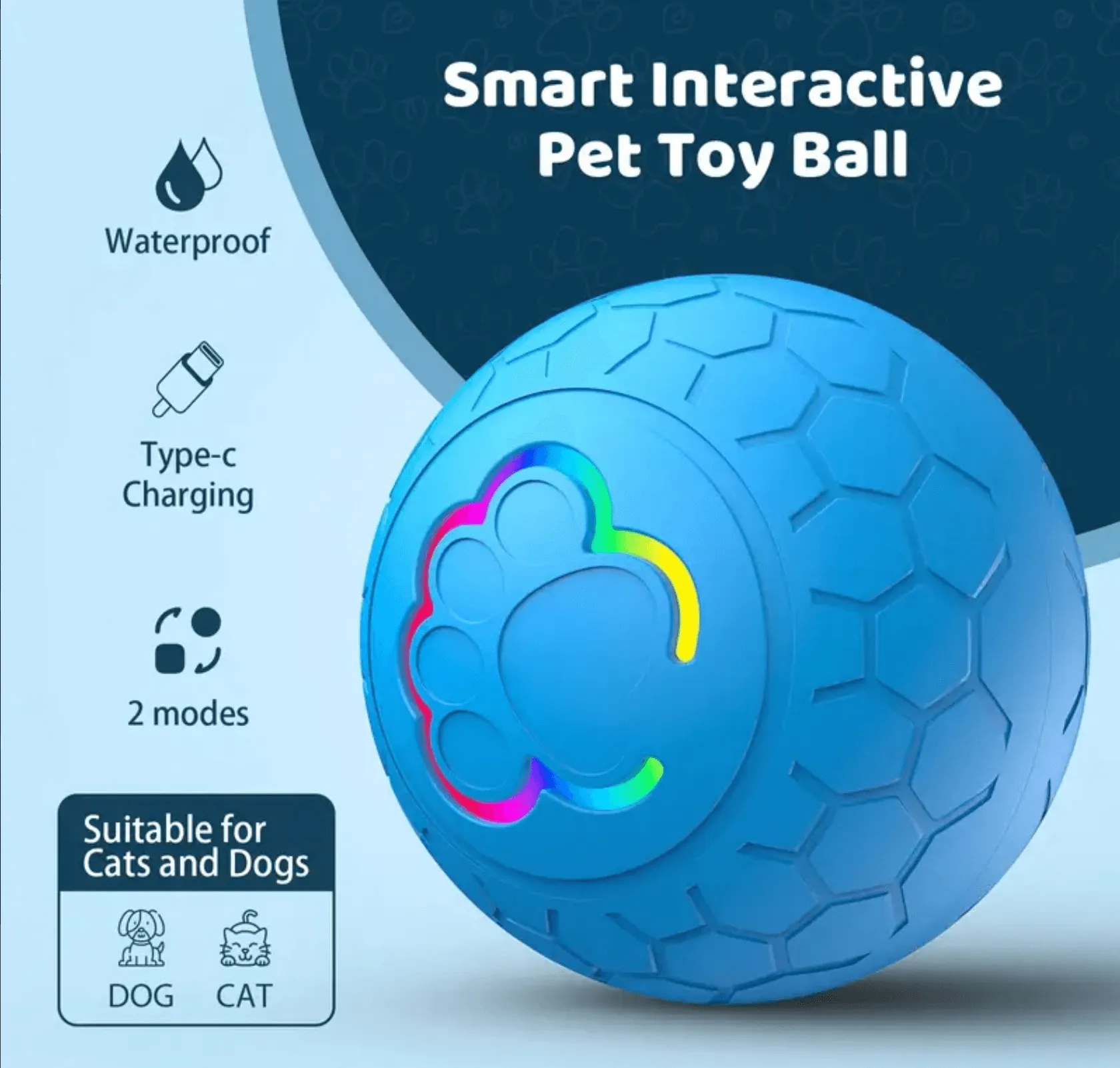 SMARTROLL AUTOMATIC DOG BALL