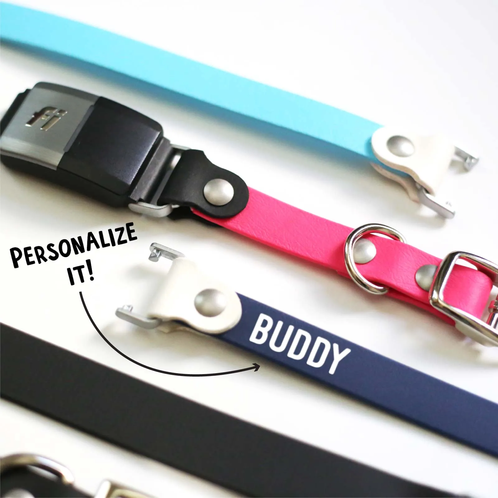 Thin & Sleek 3/4" Waterproof Fi Compatible Dog Collar