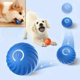 USB Smart Dog Toy Ball – Automatic Moving Bouncing Rolling Interactive Chew Toy
