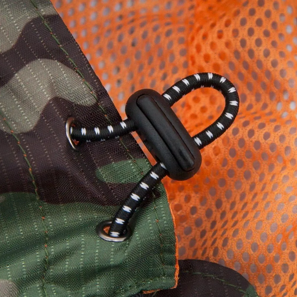 Voyager Waterproof Dogs Raincoat/Rain Poncho by Best Pet Supplies - Camo, X-Small, Chest: 12.5" (253-AM-XS)