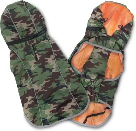 Voyager Waterproof Dogs Raincoat/Rain Poncho by Best Pet Supplies - Camo, X-Small, Chest: 12.5" (253-AM-XS)