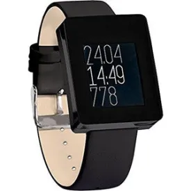 Wellograph Activity Wellness Watch & Activity Tracker, Black Chrome