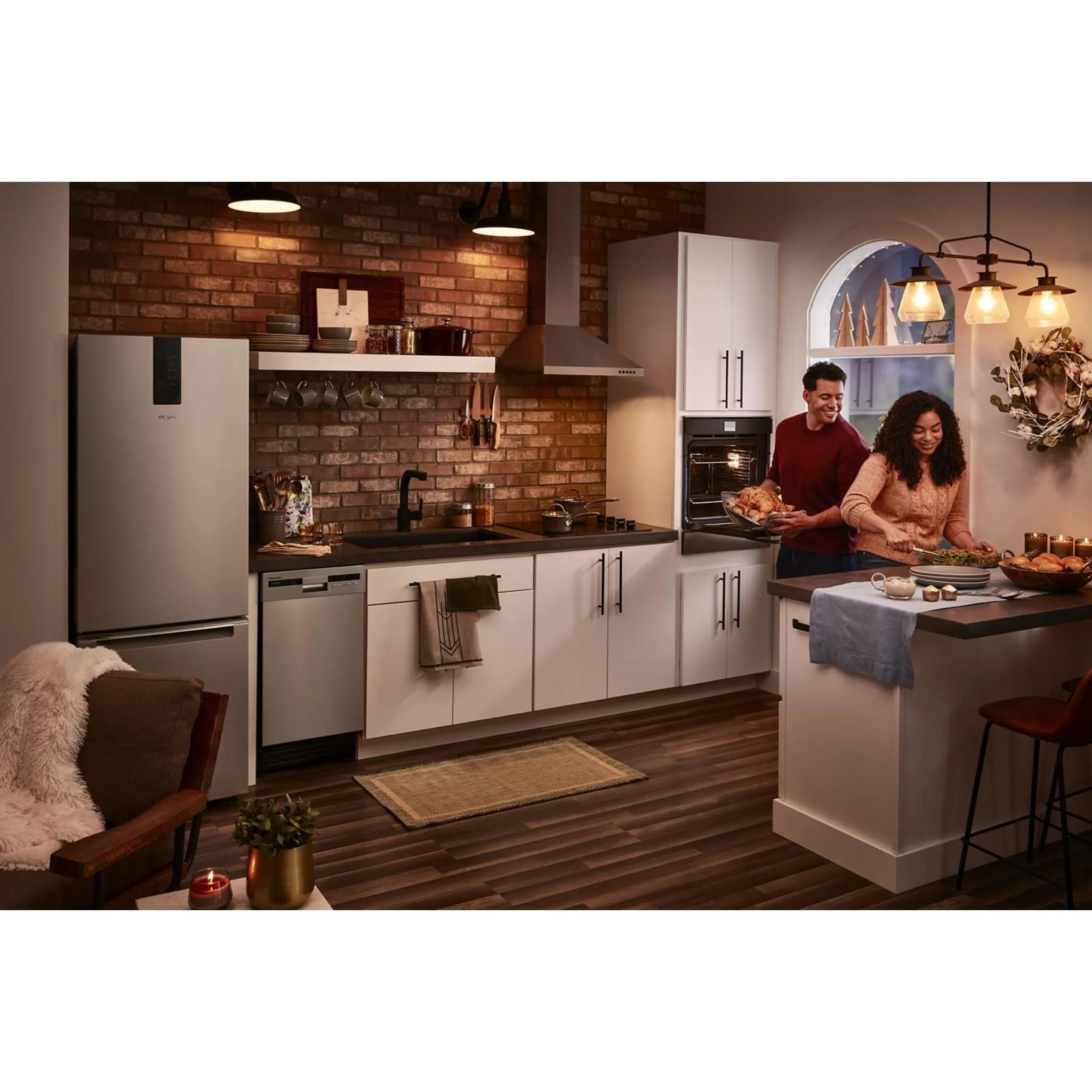Whirlpool 24" Double Wall Oven (WOD52ES4MZ) - Fingerprint Resistant Stainless Steel